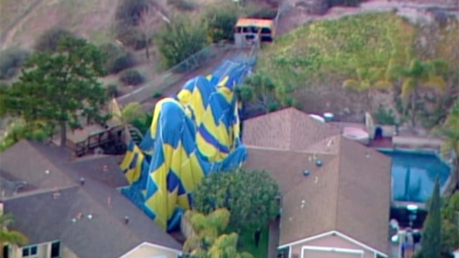 Wedding Interrupted by Hot Air Balloon Crash