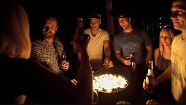 People all around San Diego coped with the power outage in different ways.