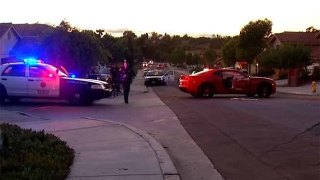was about to drive away from his home on Cereza Street when A teen saw a red Camaro suddenly stop behind him along with a line of police patrol cars.