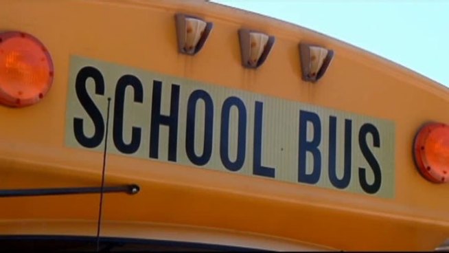 Eastlake parent Stephanie Teel tells NBC 7 reporter Elena Gomez that she has seen school buses running late.