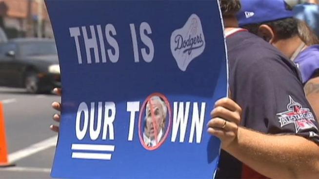 Dodger Fans Protest McCourt Ownership and boycott the games, encouraging other fans to do so as well.