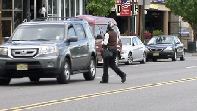 Plenty of pedestrians received tickets for jaywalking in Hillcrest on Thursday morning.