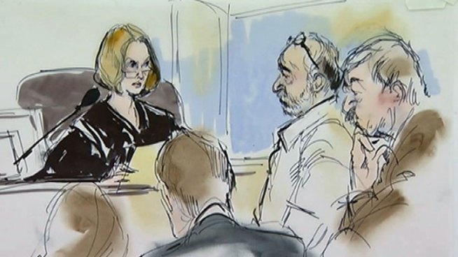 The Cerritos man believed to be behind an anti-Islam film that sparked deadly protests in the Muslim world was in federal court on Wednesday. Mark Basseley Youssef, also known as Nakoula Basseley Nakoula, denied eight charges against him connected to accusations he violated his probation in a 2010 bank fraud case. Lolita Lopez reports from Downtown LA for the NBC4 News at 5 p.m. on Oct. 10, 2012.