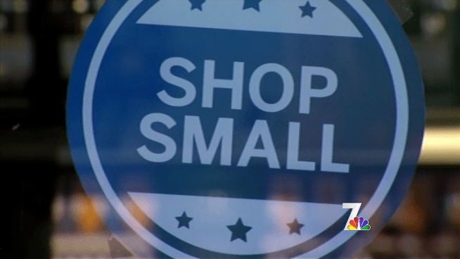 Zoe Crenshaw of store Hunt and Gather and baker Jennifer Navarro from Heaven Sent Desserts tells NBC 7 reporter Chris Chan about the deals they're offering for Small Business Saturday.