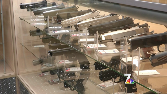 The debate over gun control laws is on the minds of many. One San Diego gun shop reports an increase in gun sales before any added restrictions become law. Chris Chan reports.