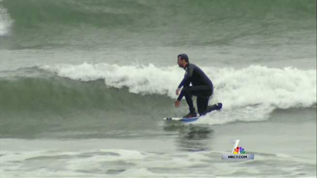 Angela Howe from Surfrider Foundation and longtime surfer Rick Wilson talk about the potential to make Trestles Beach a national historic site.
