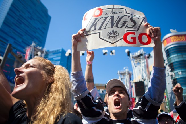 Final preparations were underway Wednesday, June 13, for the next day's Stanley Cup victory parade and Staples Center rally. Michelle Valles reports from the Staples Center for the NBC4 News at 5 p.m. on June 13, 2012.