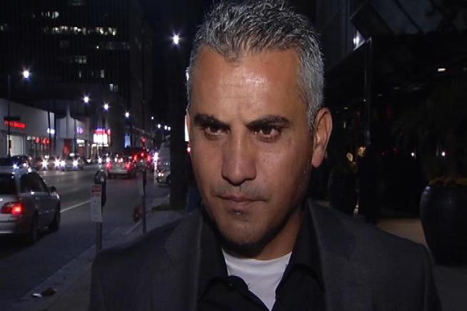 Immigration officials briefly detained the Palestinian director of an Oscar-nominated documentary on his way into Los Angeles for Sunday's Academy Awards.  Kim Baldonado reports for the NBC4 News at 11 p.m. on Feb. 20, 2013.