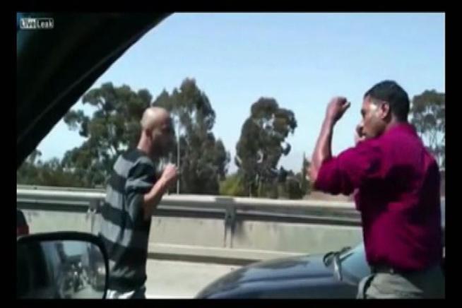 Emeal Age says he didn't want to risk his life by jumping into a brawl on the side of the 5 Freeway, so he did what he called the next best thing: he recorded it on his cellphone. Patrick Healy reports for the NBC4 News at 11pm on Wednesday, June 20, 2012