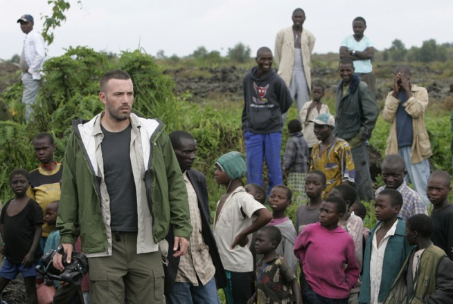 Affleck Sees "Tremendous Suffering" in Congo