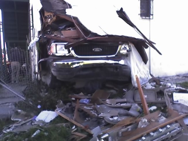 SUV Plows Into Church