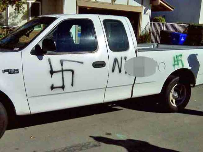 Car Vandals Caught on Tape?