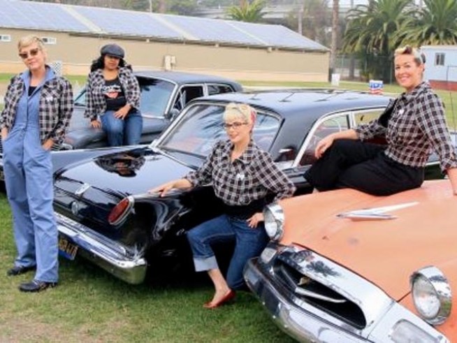 A group of SoCal ladies have taken their love of the automobile and teamed up to form a car club: the Gasoline Girls.