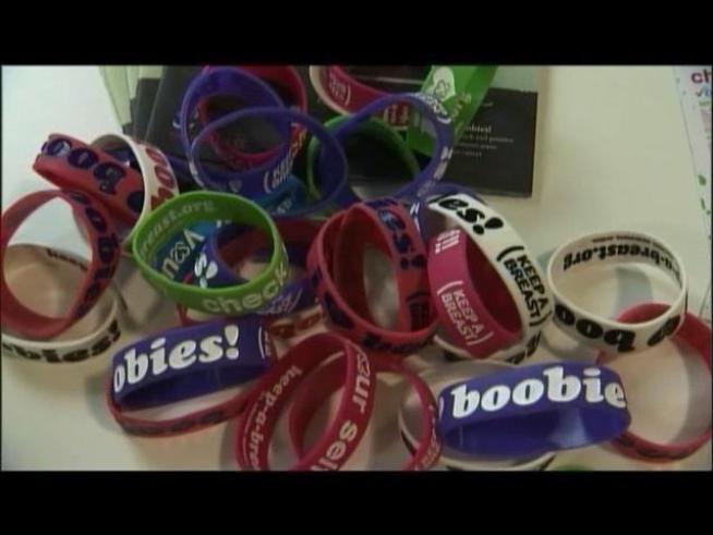 A little rubber bracelet with a message about breast cancer awareness has stirred up a lot of controversy, reports Channel 4 <a title=