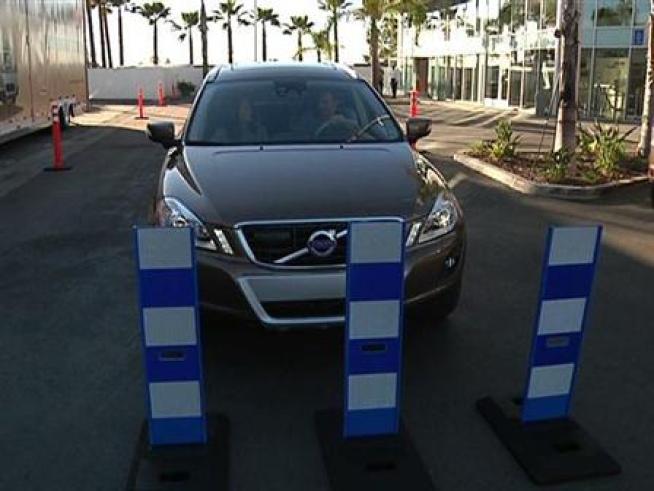 Volvo has put the Volvo XC60 on tour to show customers how its newest safety feature works.
