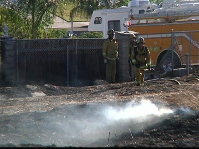A fire broke out in <a title=