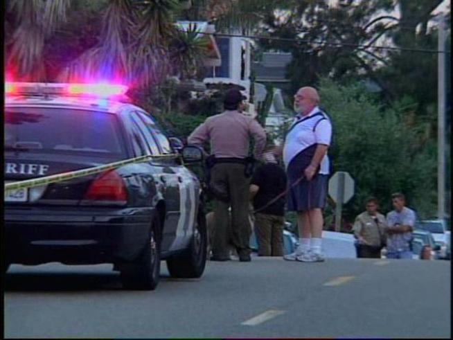 Neighbors say it looked like a scene from a movie.