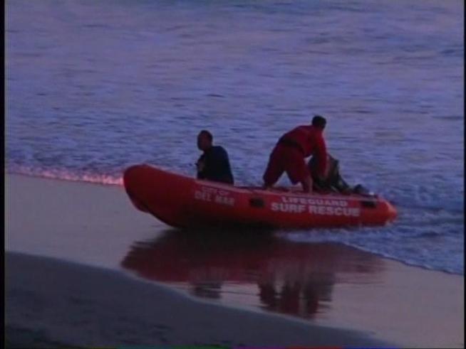 A rip current got hold of his girlfriend. The man started panicking, yelling for help