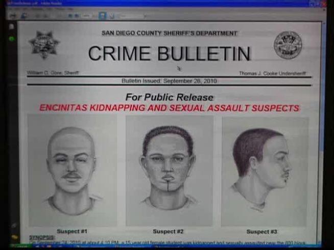 These men are accused of kidnapping and sexually assaulting a 15 year old.