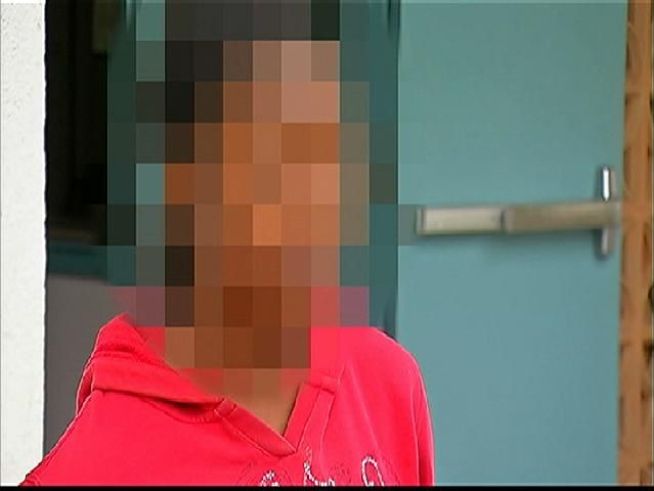Students from a local middle school discuss a recent incident in which a group of students was suspended looking at explicit images inside a classroom. Rory Devine reports.