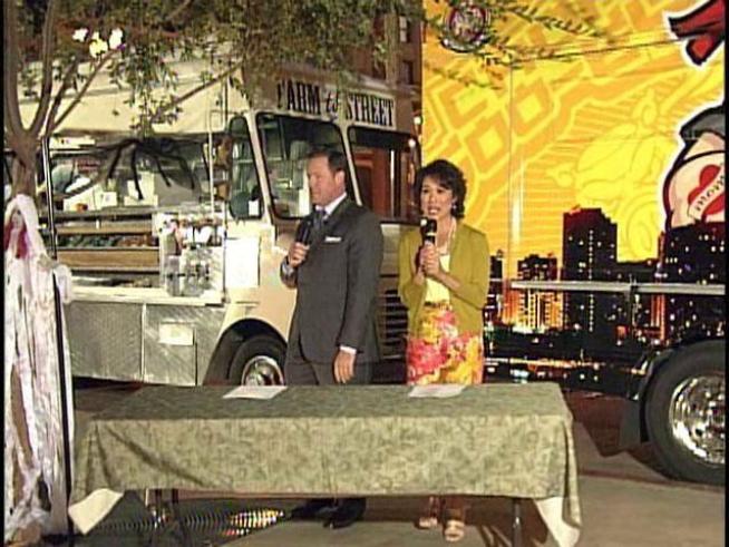 Under a time crunch, two food trucks - MiHo and ChopSuey competed in hopes of winning over Marianne and Jason with their favorite entrees.
