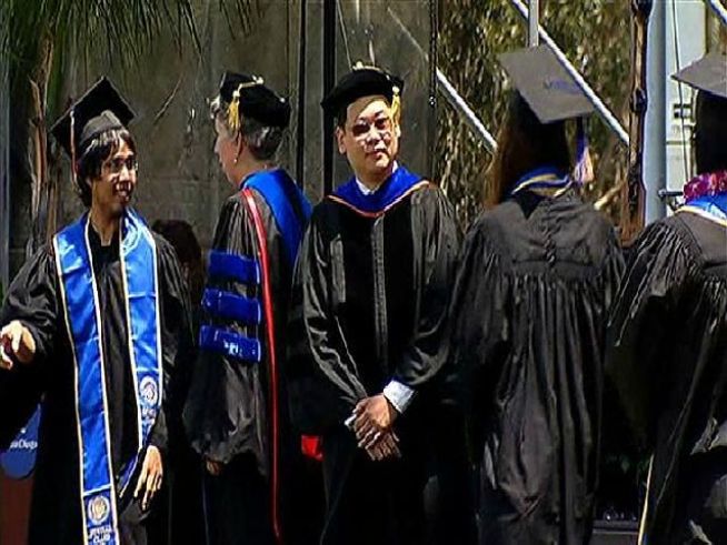 UC San Diego held 11 commencement ceremonies from June 15-17 for graduates. In all 8,182 students received their degrees from UCSD.