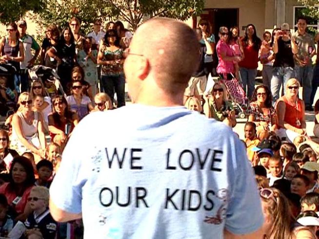 Students to Principal: Shave it Off! 