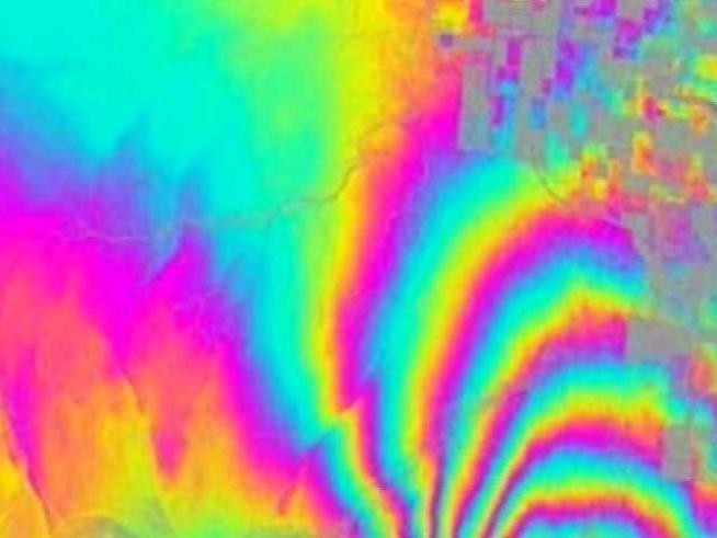 How radar mapping helps scientists study earthquakes.