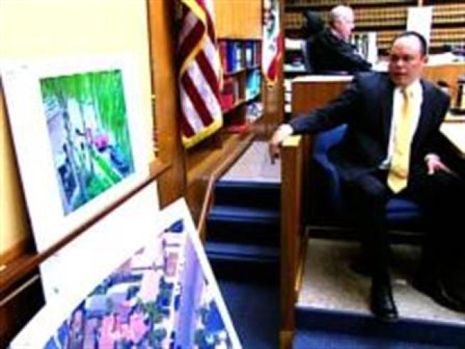 Witnesses at the trial of a man accused of killing a professional surfer in La Jolla last year testify Tuesday about the bloody crime scene.