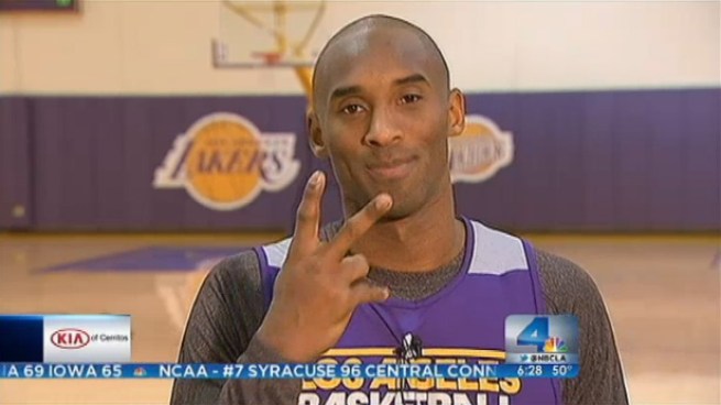 Hundreds of schoolmates started a campaign in hopes of reaching Chris Gelinas’ favorite athlete: Kobe Bryant. One call to the Lakers and NBC4 was able to help deliver Chris a personal message directly from Bryant himself. Ron Pivo reports for NBC4 News.