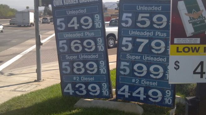The cost of fuel skyrocketed in San Diego Friday and experts say the current price of gas could shatter a record-high reached in 2008. NBC 7's Tony Shin reports.