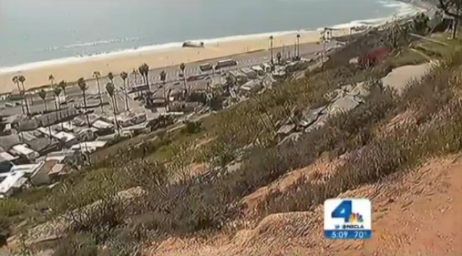 Lanes along the coastal thoroughfare were shuttered after a landslide sent mud, rocks and debris onto the northbound lanes. The lanes were closed for several hours near Temescal Canyon. Angie Crouch reports from Pacific Palisades for the NBC4 News at 5 p.m. on March 21, 2013.