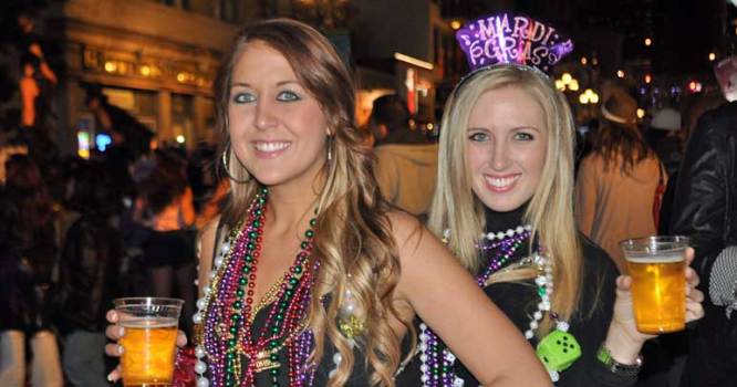 Gaslamp Mardi Gras 2012 Images