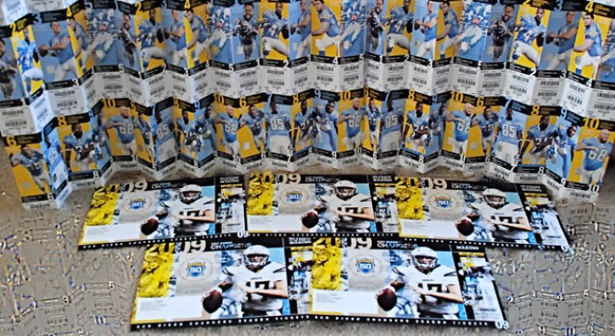 Chargers Season Tickets Have Arrived 