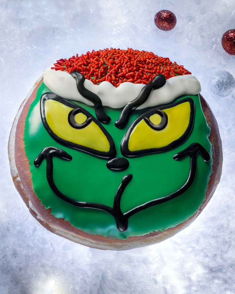 Grinch doughnut