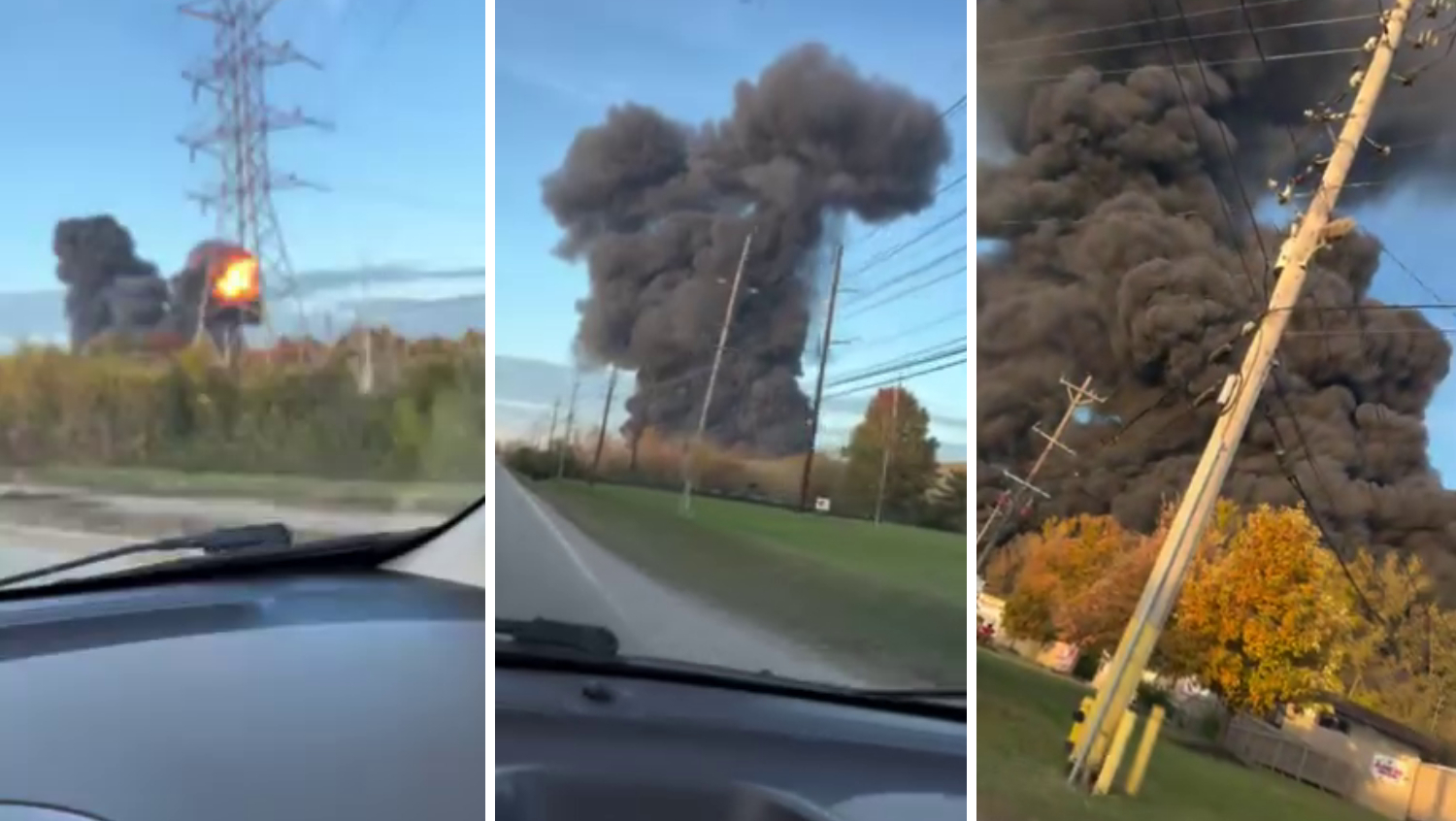 UPS plane crashes near Louisville Airport. Credit: Bryan Sanderfer