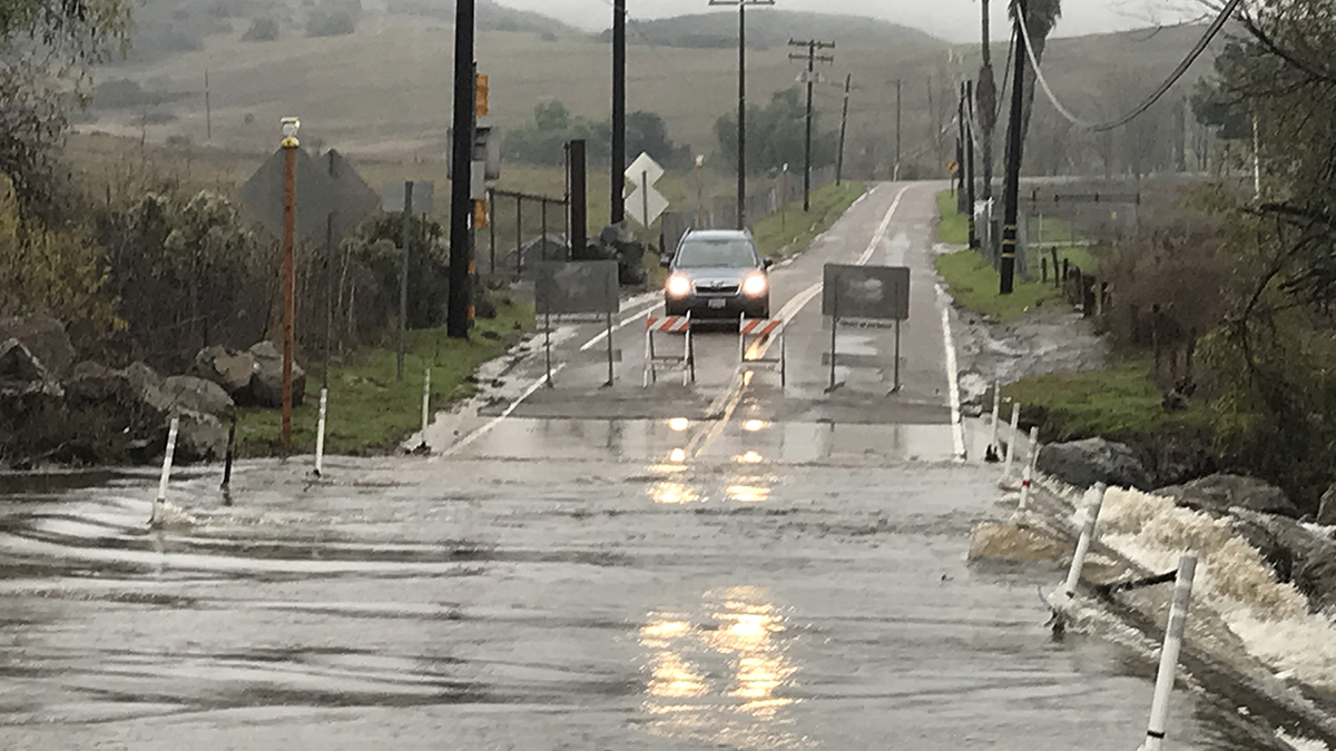 FastMoving But Powerful Storm Brings More Showers to San Diego