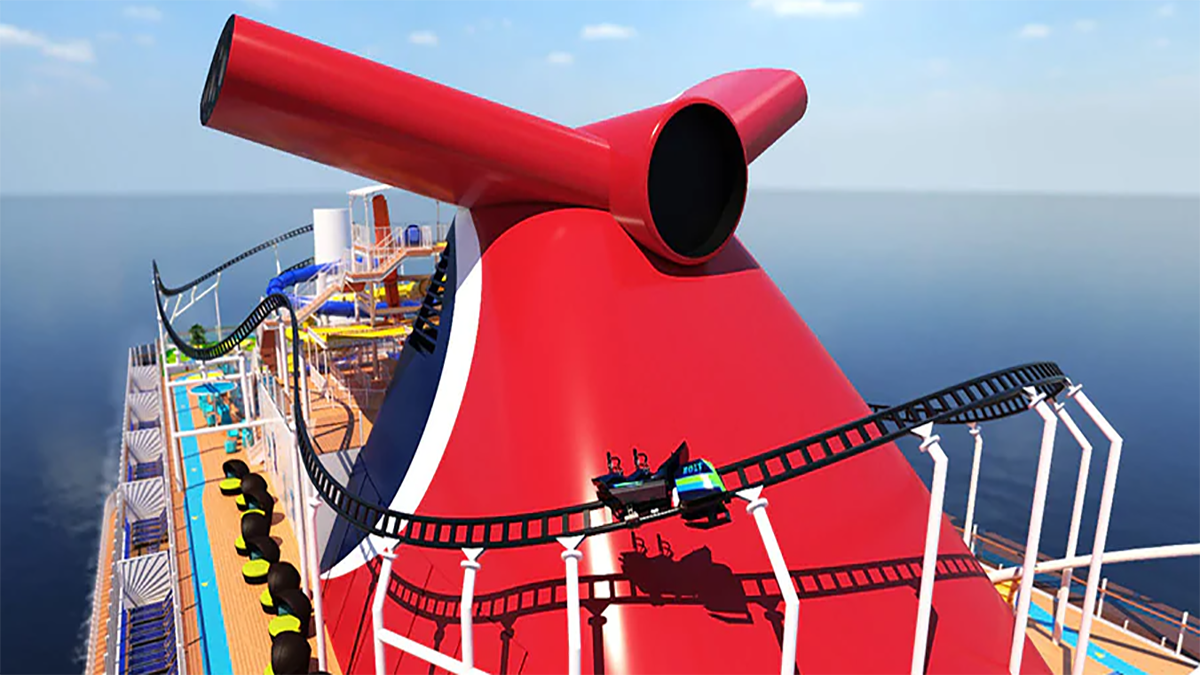 Carnival Announces Roller Coaster on New Cruise Ship From Florida NBC
