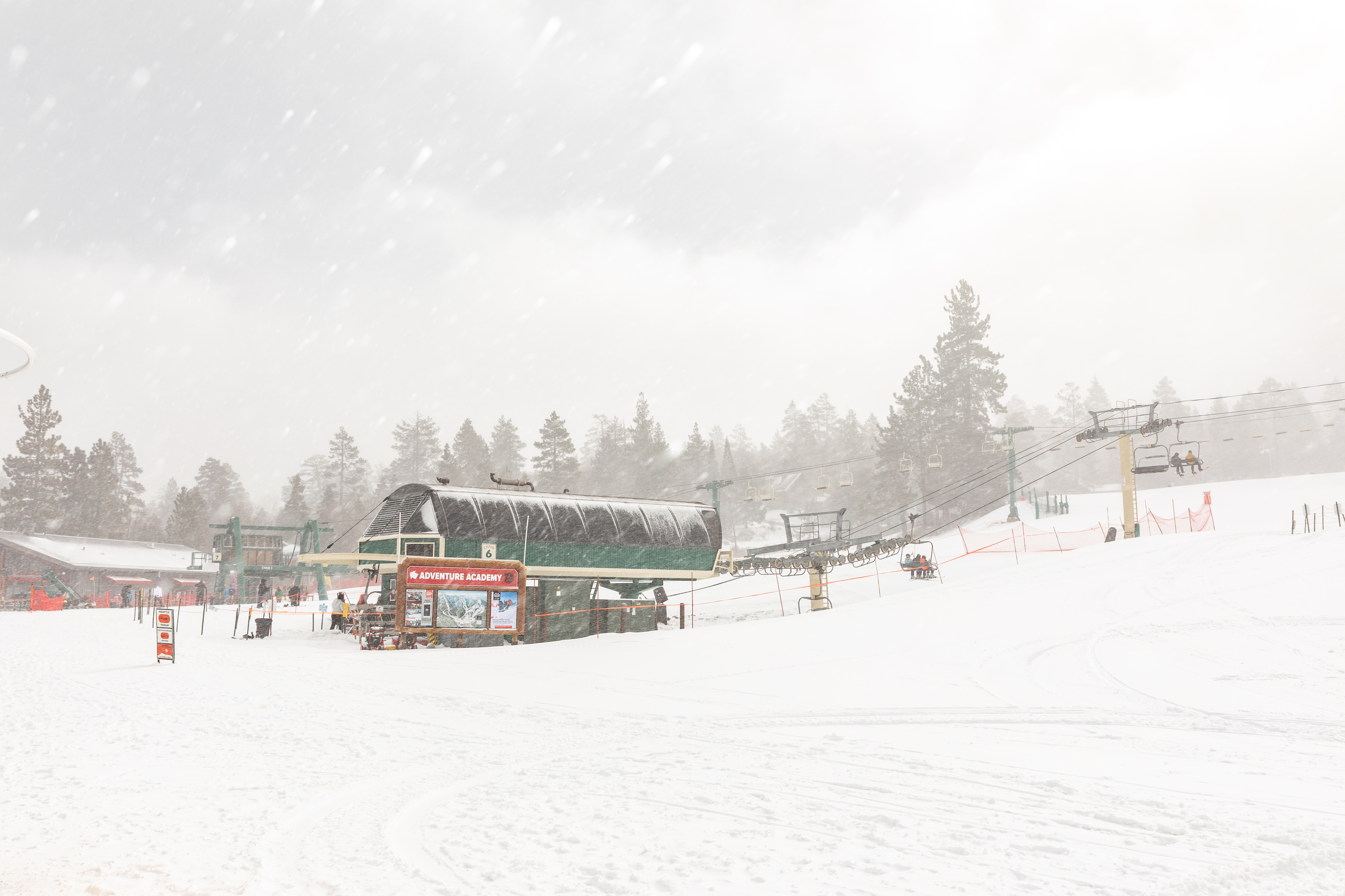 A view of Big Bear Mountain Resort in March 2019.