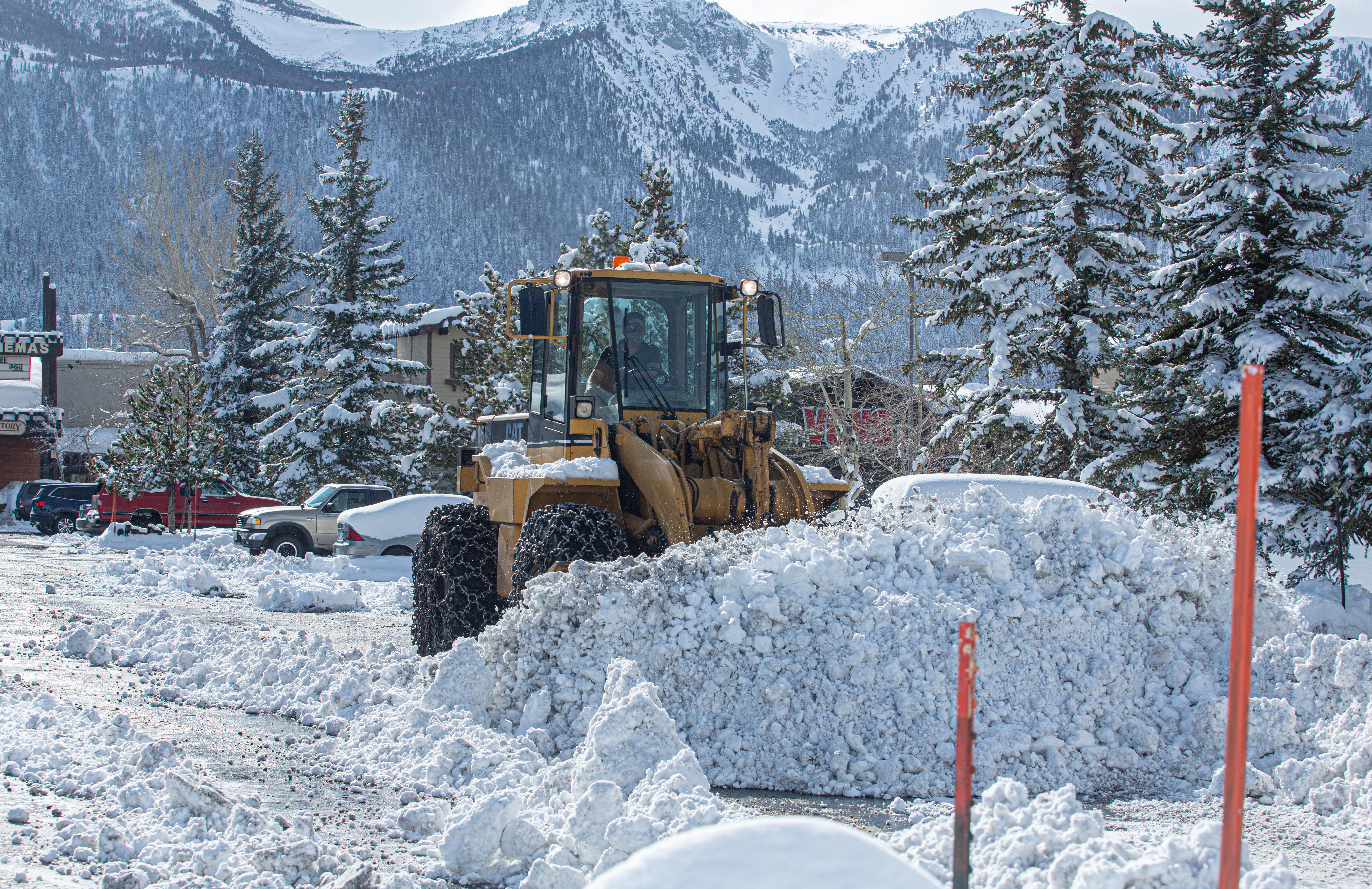 After two more feet of snow fell over the weekend, Mammoth Mountain was completely open top-to-bottom, with the most skiable acres currently open in the country, on Monday, Dec. 9, 2019.