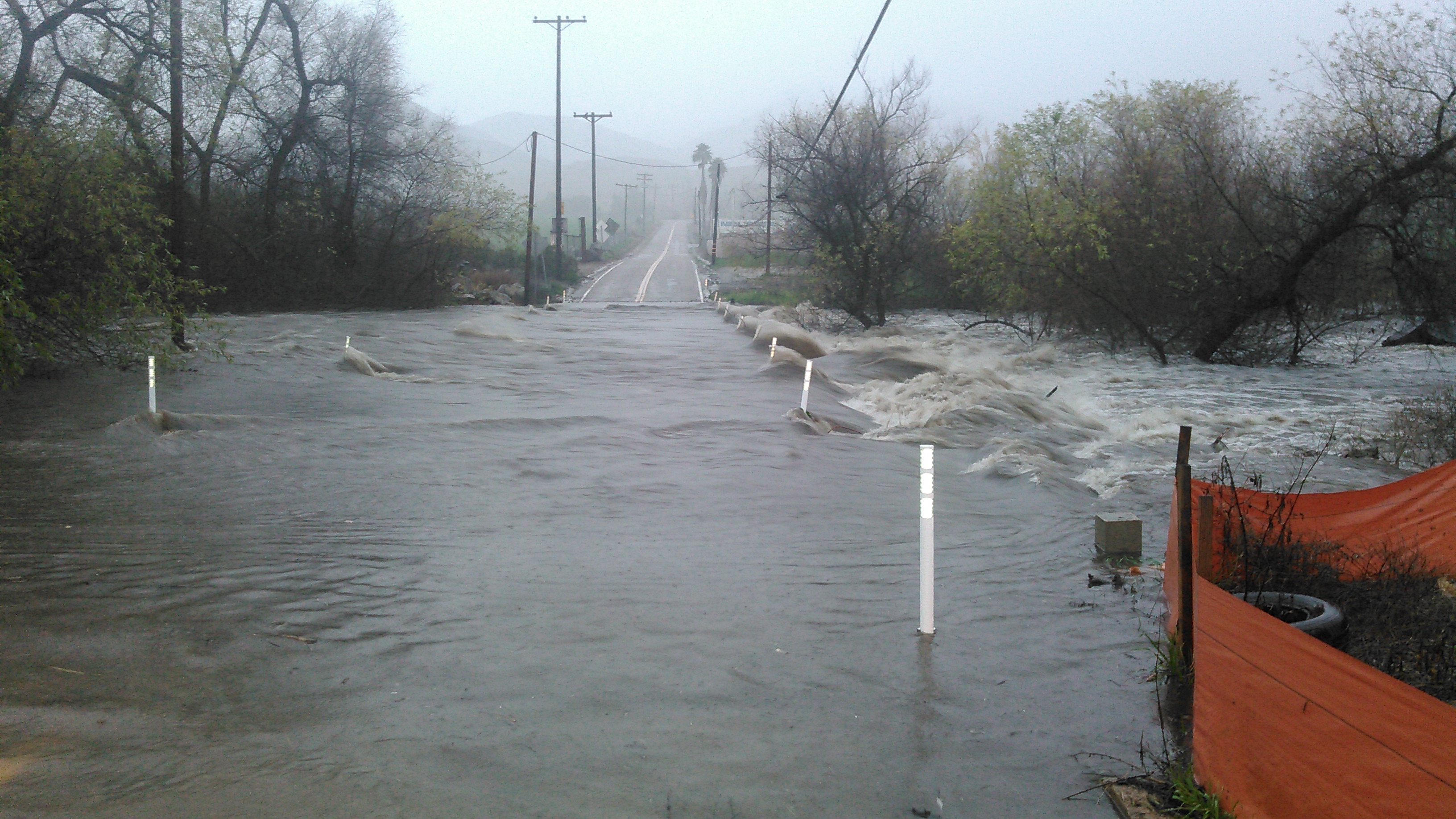 Heavy Rains Prompt Flooding Damage Across San Diego