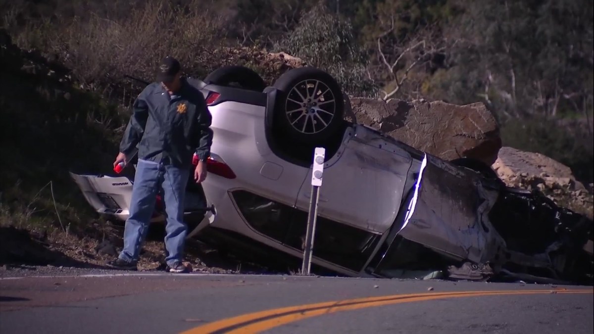 Fatal Crash Closes Road Just Outside Escondido CHP NBC 7 San Diego