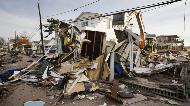 Superstorm Sandy Rubble