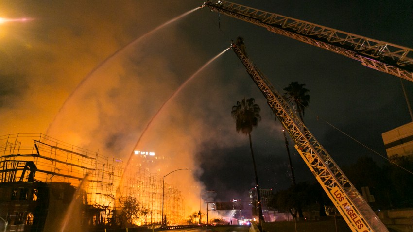 Los Angeles Apartment Fire