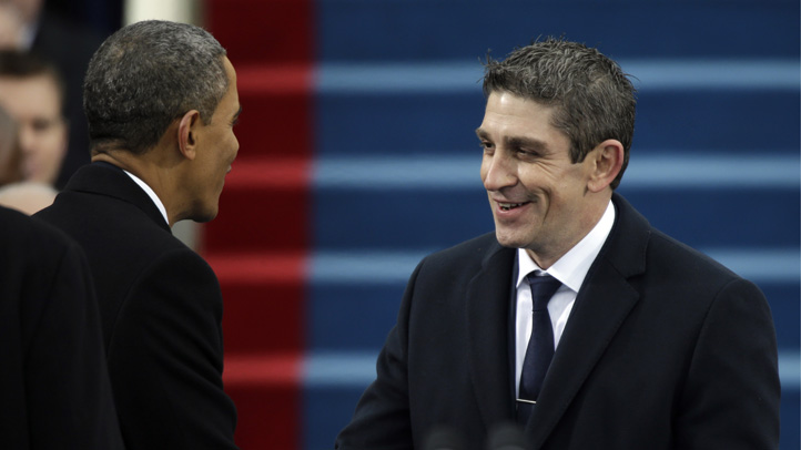 Inaugural Swearing In Obama