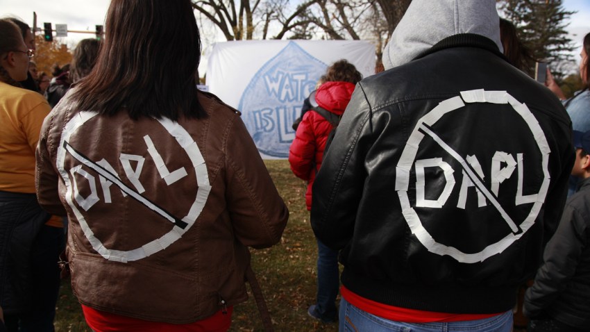 Oil Pipeline Protest