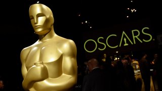 In this Friday, Feb. 15, 2019, file photo, an Oscar statue is pictured at the press preview for the 91st Academy Awards Governors Ball in Los Angeles.