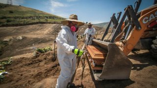 Virus Outbreak Mexico - Border Fears