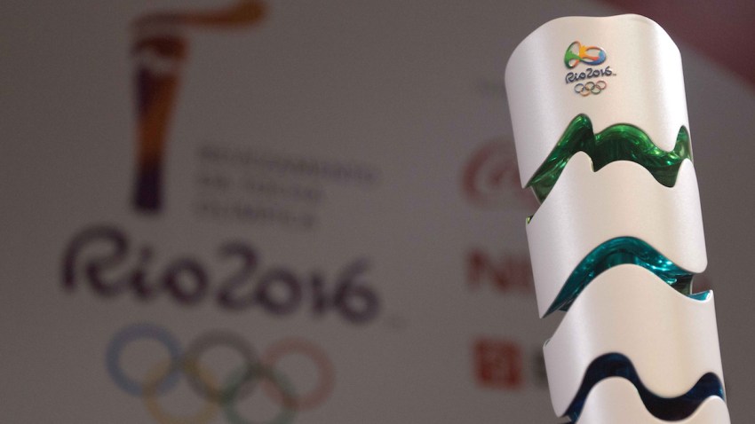 Brazil Olympic Torch