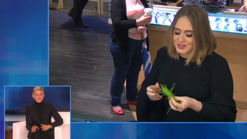 Adele Jamba Juice Prank